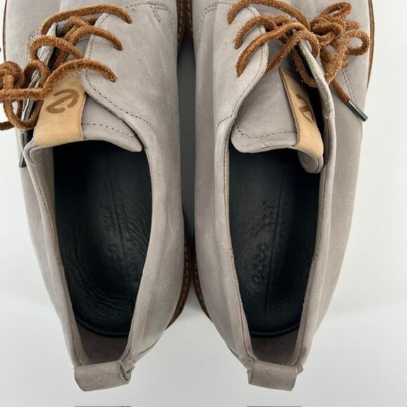 Ecco ST.1 Hybrid Derby Oxford Sneaker Shoe Mens US11/EU45 Gray Nubuck Comfort main image 5